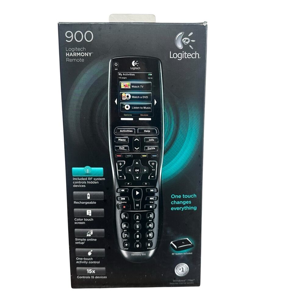 Logitech Harmony 900 Universal Remote Control IR Blaster Charger (915-000030)